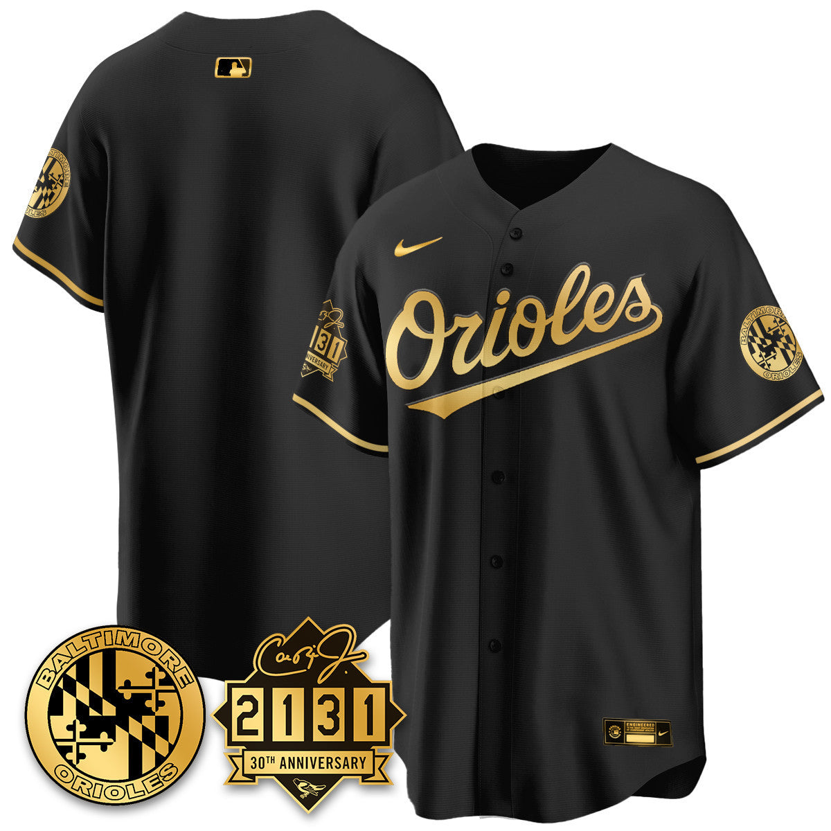 Women's Baltimore Orioles "30th Anniversary of 2131" Limited Jersey - All Stitched