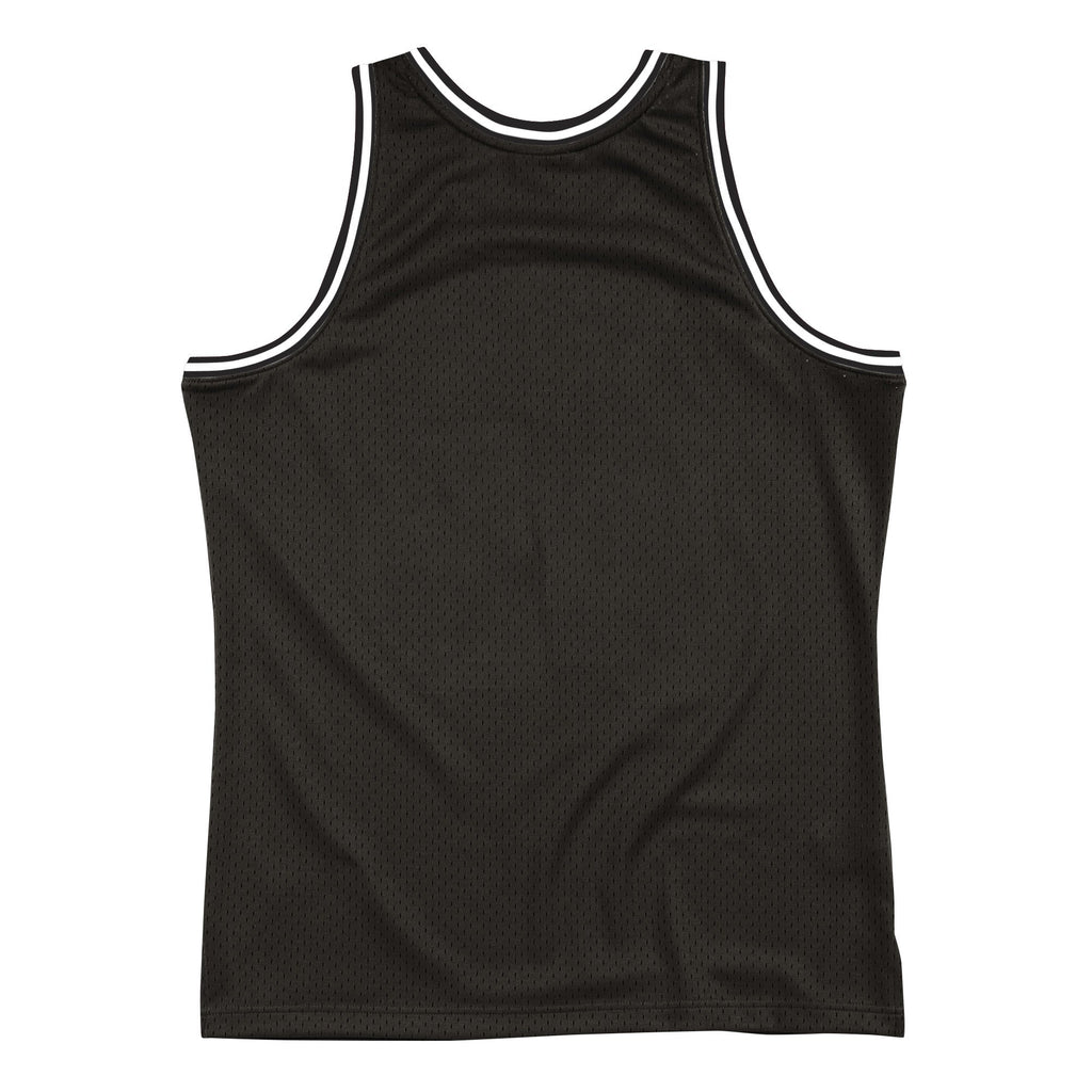 Men's Orlando Magic Mitchell & Ness Black Hardwood Classics Blown Out Fashion Jersey